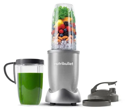 NutriBullet Pro 900 NB907S Personal Blender, 900 W, silber, für Smoothies