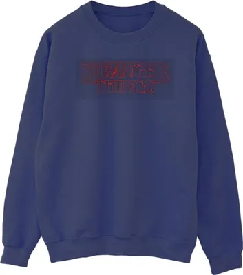 Produktbild von Netflix - "Stranger Things" Sweatshirt für Herren BI44986 (3XL) (Marineblau)