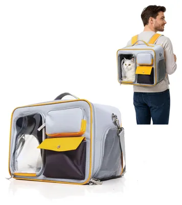 Immagine prodotto di Elzusha - Borsa trasportino per cani e gatti fino a 15 kg