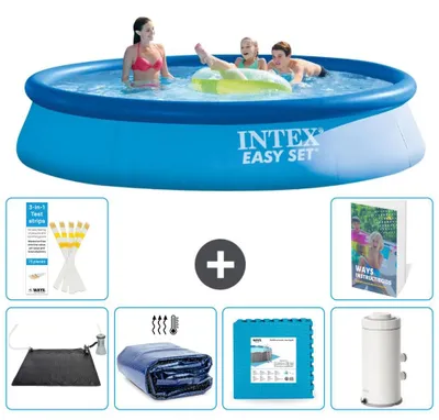 Immagine prodotto di Piscina Easy Set rotonda - 396 x 84 cm - 7 pezzi  S166