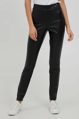 Produktbild von OXMO OXPauline Damen Leggings Hose Stoffhose Slim Fit