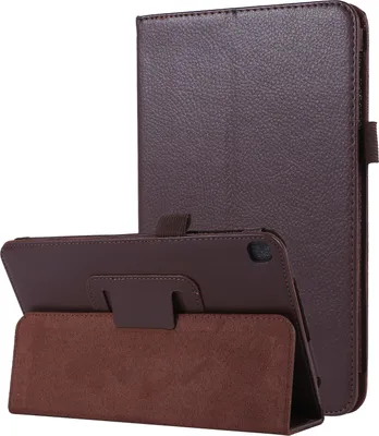 Imagen del producto de Funda para Samsung Galaxy Tab A7 Lite 2021 SM-T220 SM-T225 de 8.7 pulgadas, funda inteligente con función de soporte, color marrón