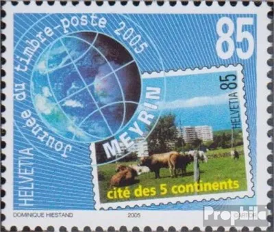 Produktbild von Briefmarken Schweiz 2005 Mi 1950 (kompl.Ausg.) postfrisch Tag der Briefmarke