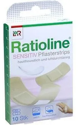 Immagine prodotto di Strisce di cerotto sensibili Ratioline in 2 misure 10 pz