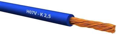 Obrázok produktu pre Vodič CYA2,5 modrý H07V-K