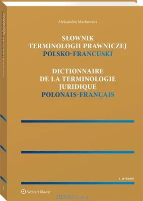 Produktbild von Słownik terminologii prawniczej. Polsko-francuski