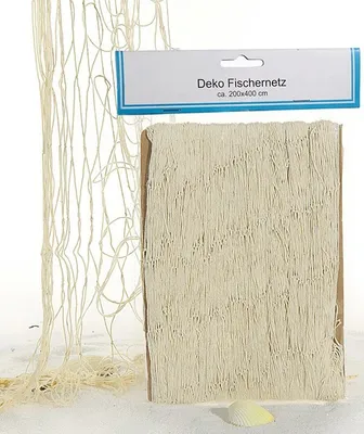 Produktbild von Deko Fischernetz für maritime Deko 200 x 400 cm