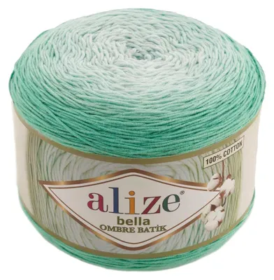 Produktbild von Alize Bella Ombre Batik 7408 Strickgarn