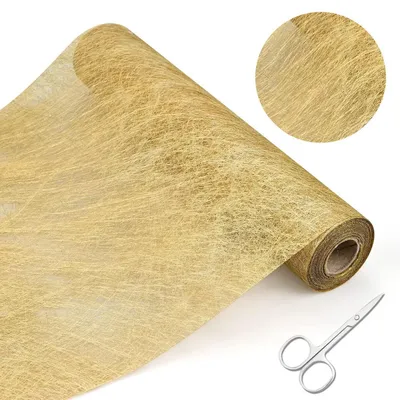 Produktbild von Vlies Tischläufer 30cmx20M Gold Wiederverwendbar für Hochzeiten, Geburtstage, Dekoration