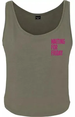 Immagine prodotto di Mister Tee - "Waiting For Friday Box" Canotta da donna TN1994 (XS) (verde oliva)