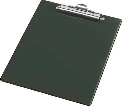 Produktbild von Klemmbrett A5 Metallhalter Clip PVC grün