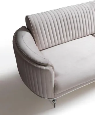 Produktbild von Wohnzimmer Textil Sofa 3 Sitzer Luxus Möbel Sitz Design Couch Lounge