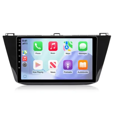 Zdjęcie produktu dla 10" Android Radio samochodowe 64GB VW Tiguan (2016–2020) CarPlay Android Auto GPS Bluetooth DAB+ DSP WiFi