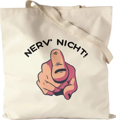 Produktbild von Nerv Nicht! Jutebeutel Stoffbeutel Canvas Büro-Jutebeutel Stoffbeutel Canvas Kollegen Chef Geschenkidee für Kollege Kollegin