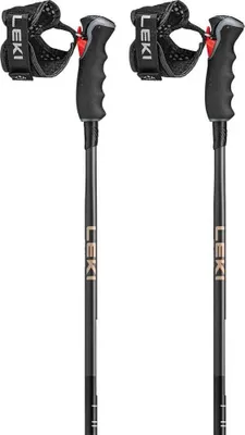 Produktbild von Leki Artena Airfoil 3D Damen Skistöcke Ski Poles schwarz/grau 120
