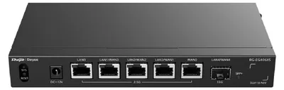 Produktbild von Ruijie Networks RG-EG406XS, Ethernet-WAN, 2.5 Gigabit Ethernet, 10 Gigabit Ethernet, Schwarz