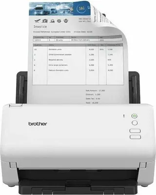 Produktbild von Brother ADS-4100 Scanner ADF-Scanner 600 x 600 DPI A4 Schwarz, Weiß