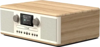 Produktbild von PURE Classic C-D6 Digitalradio White/Oak EU/UK
