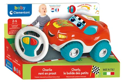 Immagine prodotto di Clementoni RC Auto Baby Charlie - Macchinina telecomandata 12-36 mesi