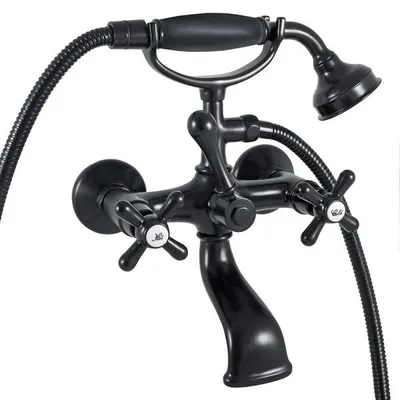 Zdjęcie produktu dla Slezák-RAV Bateria łazienkowa Slezák RAV Morava Retro MK159.5/2CMAT czarny Kolor: czarny matowy, Wymiar: 150 mm
