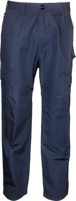 Produktbild von Herren Arbeitslatzhose Arbeitshose Hose Profi Arbeitskleidung Trekkinghise Blau 54 (w 54)
