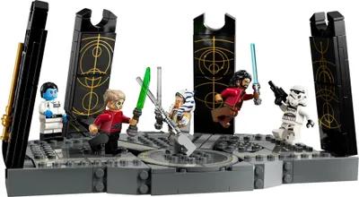 Immagine prodotto di LEGO Star Wars Ahsoka Tano's Duel on Peridea, set da costruire e giocare per bambini, 5 minifigure di personaggi, regalo di compleanno per ragazzi, ragazze e tutti i fan dagli 8 anni in su 75385