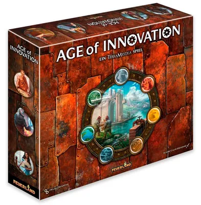Immagine prodotto di Terra del Fuoco Età dell'Innovazione (EN) "Un gioco di Terra Mystica" - Gioco da tavolo