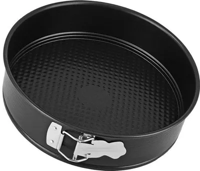 Produktbild von Famanu Springform Ø 28 cm mit flachem Boden und schwarzer Antihaftbeschichtung