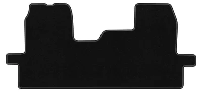 Produktbild von Velours-Fußmatten Vorne für Ford Transit MK7 (Bus) – 1-tlg, Schwarz, passgenau – Wielganizator BASIC