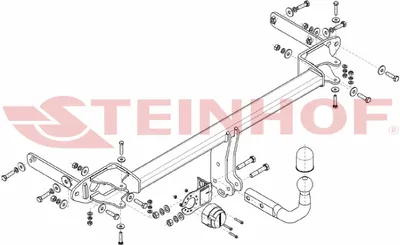Produktbild von Z546906 Anhängerkupplung passend für KIA Stonic 2017-2020 starr