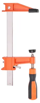 Obrázok produktu pre Sponky SucceBuy na drevo, 4 kusy (15,24 / 30,48 cm), s otváracou šírkou, typ F, s nosnosťou 272 kg, hĺbka 63,5 mm, vyrobené z liateho železa a uhlíkovej ocele, vhodné na spracovanie kovov a dreva