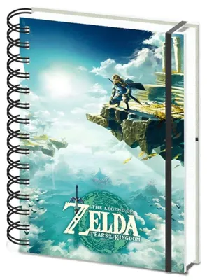 Produktbild von The Legend of Zelda A5 lenticular notebook