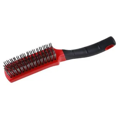 Immagine prodotto di spazzola 5 file manico in plastica acciaio 300 mm