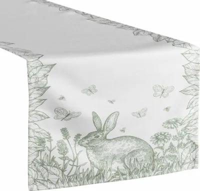 Produktbild von Weihnachts-Tischläufer Frühling/6 40x140 Hase