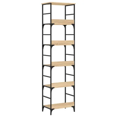 Zdjęcie produktu dla VidaXL 835280, Dąb, Stal, Drewno, 500 mm, 330 mm, 1885 mm