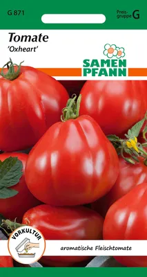 Artikelbild 1 von 'Fleischtomate Oxheart' aus der Kategorie Fleischtomatensamen