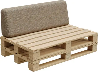 Obrázok produktu pre Paletový vankúš, paletový vankúš, záhradný vankúš, PFBG (operadlo 120x35, béžová)
