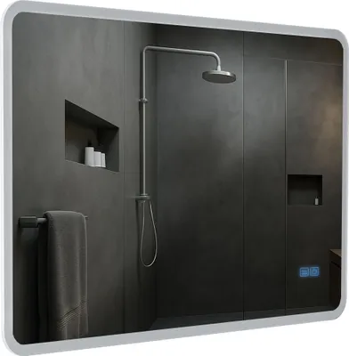 Produktbild von CLP Badspiegel Jericho Bluetooth-Lautsprecher Anti-Beschlag LED-Beleuchtung dimmbar Größe 70x100 cm