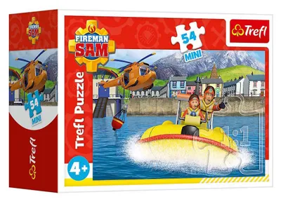 Image de Puzzle 54 Mini pompier Sam en attente 4 TREFL