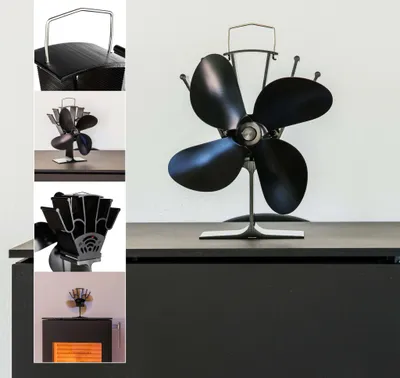 Obrázok produktu pre Komínový ventilátor poháňaný teplom