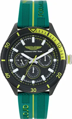 Produktbild von ASTON MARTIN Herren Uhr Analog Quarz AM FORMULA 1 MTFP1F501 Silikon