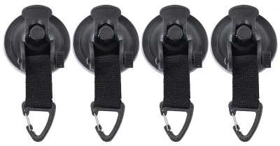 Produktbild von 4PCS Auto-Zelt-Saugnapf, hochfest, leicht, einfach zu installieren, tragbare Tassen für Markisenzelte, Camping-Plane