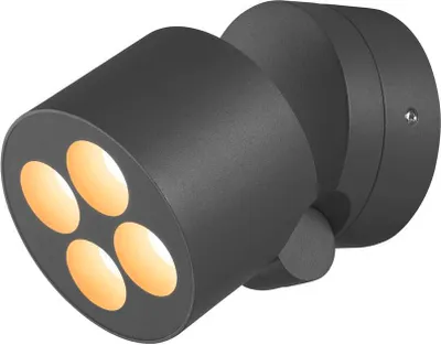 Produktbild von SLV 1007511 R-CUBE, LED Wand-Deckenaufbauleuchte, 2700/3000K, 15W, PHASE, 70°, anthrazit