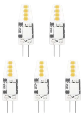 Produktbild von Modee G4 LED-Lampe Mini 1,8W 180lm 2700K warmweiß 12V 5 Stück