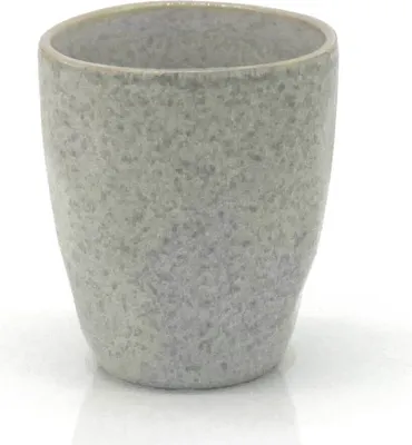 Produktbild von Stoneware Espressobecher modern grey