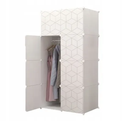 Produktbild von MODULARER KLEIDERSCHRANK GEOMETRISCHER 147/75/47 cm
