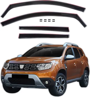 Obrázok produktu pre J&J Automotive | SCOUTT Okenné deflektory pre Dacia Duster 2 2018-2024 4ks