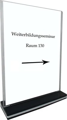 Produktbild von Tischaufsteller A3 Hochformat HTI-Line