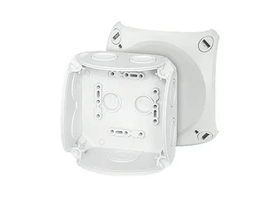 Zdjęcie produktu dla Puszka przyłączeniowa, natynkowa IP66 104x104x70 Hensel DK 0400 GZ