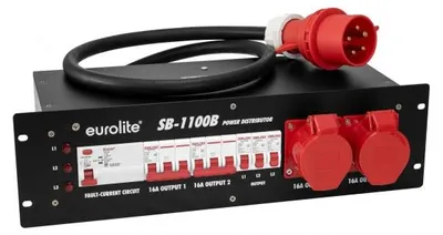 Produktbild von EUROLITE SB-1100B Stromverteiler (30248376)